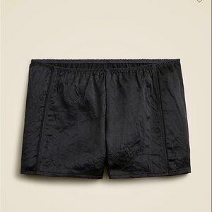 Anna October© X J.Crew satin sleep short - L (NWT)